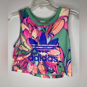Adidas Originals x The Farm Rio "Bananas"
Cropped Trefoil Tank Top - Size S